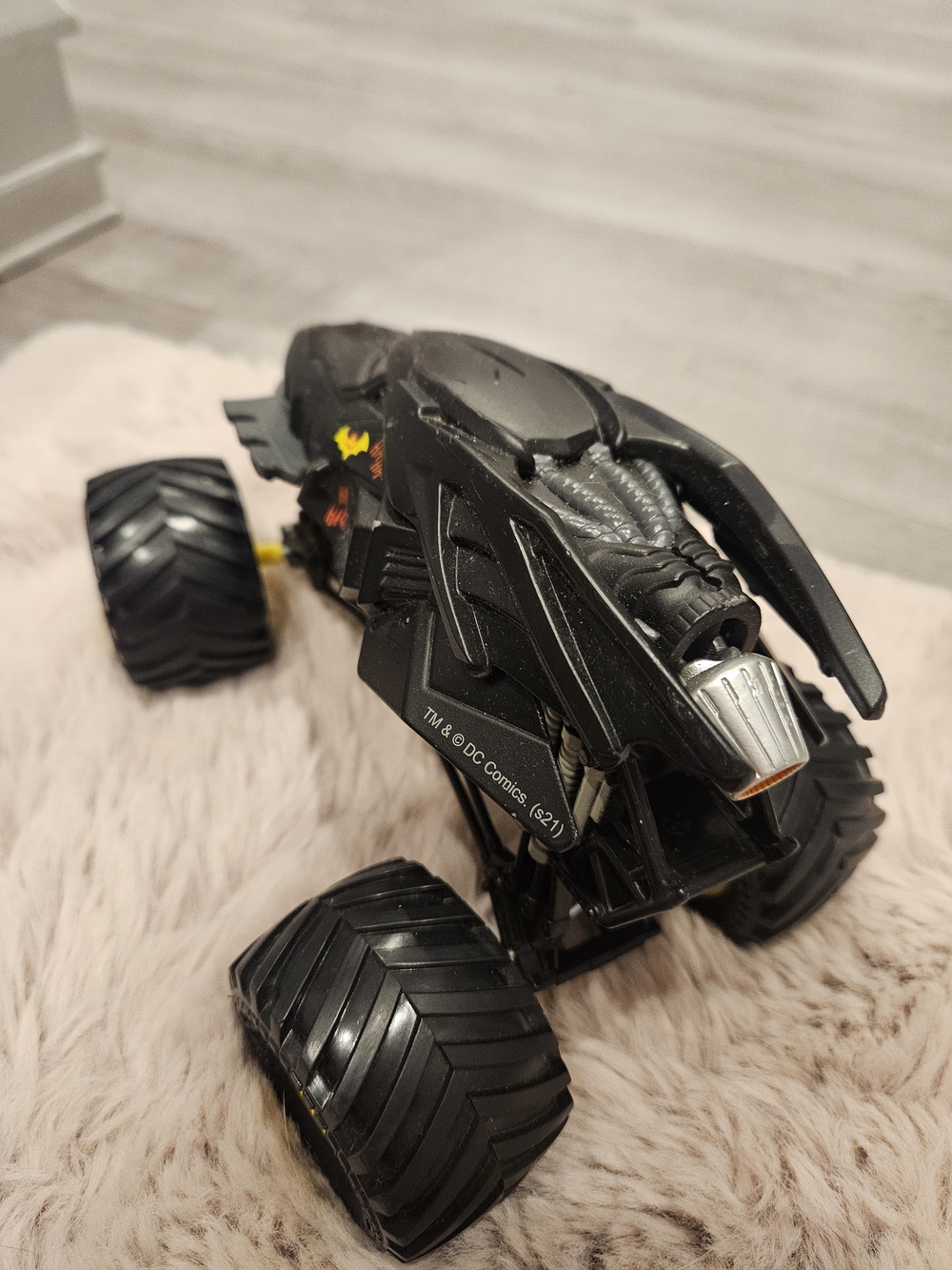 DC Black & Yellow Bat Monster Truck Toy - Picture 3 of 3